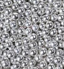 Picture of SILVER PEARLS 8MM EDIBLE SPRINKLES X 50G
